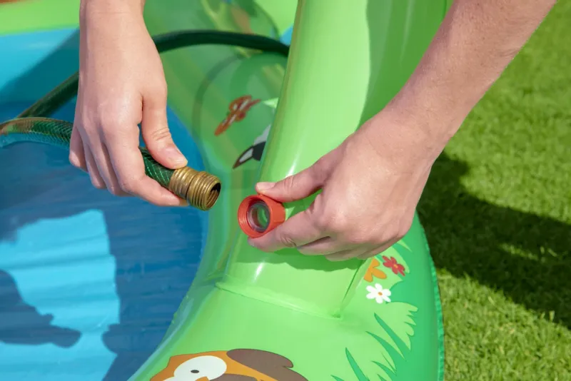 Bestway Friendly Woods Play Center Kinderzwembad - 295 X 199 X 130 Cm 4 Bestway Friendly Woods Play Center Kinderzwembad - 295 X 199 X 130 Cm - Afbeelding 4