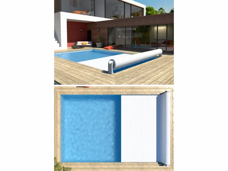 Open Aero Automatisch Oprolsysteem - Tot 5 Meter - Grijs 3 Open Aero Automatisch Oprolsysteem - Tot 5 Meter - Grijs - Afbeelding 3