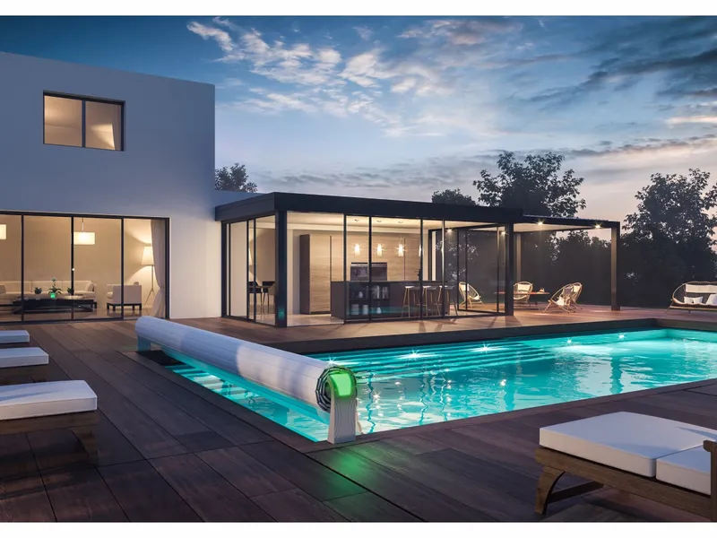 Open Aero Automatisch Oprolsysteem - Tot 3 Meter - Grijs 2 Open Aero Automatisch Oprolsysteem - Tot 3 Meter - Grijs - Afbeelding 2