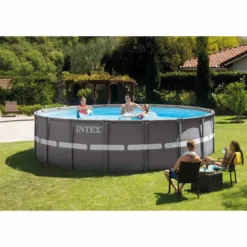 Intex Ultra Frame XTR Pool - 549 X 132 Cm - Met Zandfilterpomp En Accessoires 8 Intex Ultra Frame XTR Pool - 549 X 132 Cm - Met Zandfilterpomp En Accessoires -Kokido Verkoopwinkel 26332 in use 1