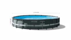Intex Ultra Frame XTR Pool - 610 X 122 Cm - Met Zandfilterpomp En Accessoires -Kokido Verkoopwinkel 26334gn zwembadformaat