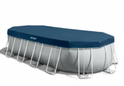 Intex Oval Prism Frame Pool - 610 X 305 X 122 Cm - Met Filterpomp En Accessoires -Kokido Verkoopwinkel 26798gn afdekzeil
