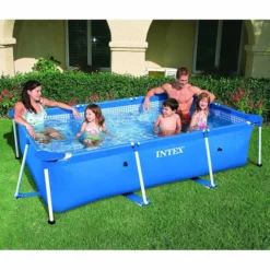 Intex Metal Frame Pool - 220 X 150 X 60 Cm -Kokido Verkoopwinkel 28270 02