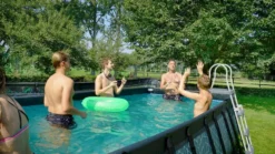 EXIT TOYS EXIT Wood Zwembad - 540 X 250 X 122 Cm - Met Zandfilterpomp En Trap -Kokido Verkoopwinkel 675 1200 exit 30 27 53 10 int 9