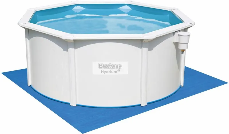 Bestway Hydrium Alderney Metalen Zwembad Ø300 X 120 Cm 5 Bestway Hydrium Alderney Metalen Zwembad Ø300 X 120 Cm - Afbeelding 5