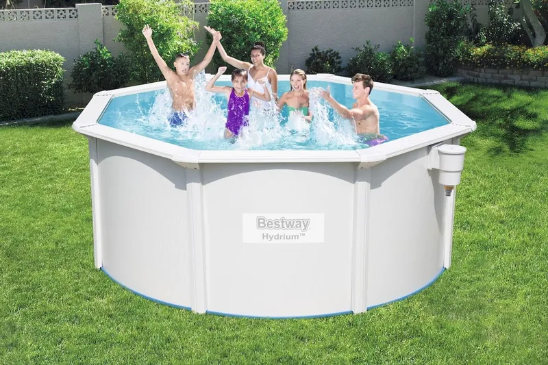 Bestway Hydrium Alderney Metalen Zwembad Ø300 X 120 Cm 3 Bestway Hydrium Alderney Metalen Zwembad Ø300 X 120 Cm - Afbeelding 3