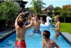 EXIT TOYS EXIT Wood Zwembad - 540 X 250 X 100 Cm - Met Zandfilterpomp En Trap -Kokido Verkoopwinkel 807 1200 exit 30 17 53 10 int 9