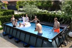 EXIT TOYS EXIT Stone Zwembad - 540 X 250 X 100 Cm - Met Zandfilterpomp En Trap -Kokido Verkoopwinkel 808 1200 exit 30 17 53 00 int 12