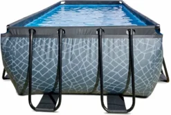 EXIT TOYS EXIT Stone Zwembad - 540 X 250 X 122 Cm - Met Zandfilterpomp En Trap -Kokido Verkoopwinkel 810 1200 exit 30 27 53 00 int 3