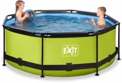 EXIT TOYS EXIT Lime Zwembad - 244 X 76 Cm - Met Filterpomp -Kokido Verkoopwinkel 814 1200 exit 30 12 08 40 int 4