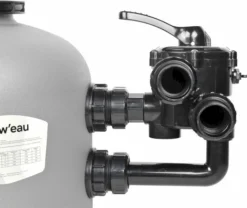 W'eau SPE-700 Side Mount Zandfilter 20m³ 7 W'eau SPE-700 Side Mount Zandfilter 20m³ -Kokido Verkoopwinkel 900 1071 side mount blackgrey 3 3