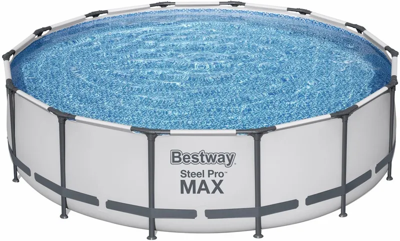 Bestway Steel Pro MAX Zwembad - 427 X 107 Cm - Met Filterpomp En Accessoires 2 Bestway Steel Pro MAX Zwembad - 427 X 107 Cm - Met Filterpomp En Accessoires - Afbeelding 2