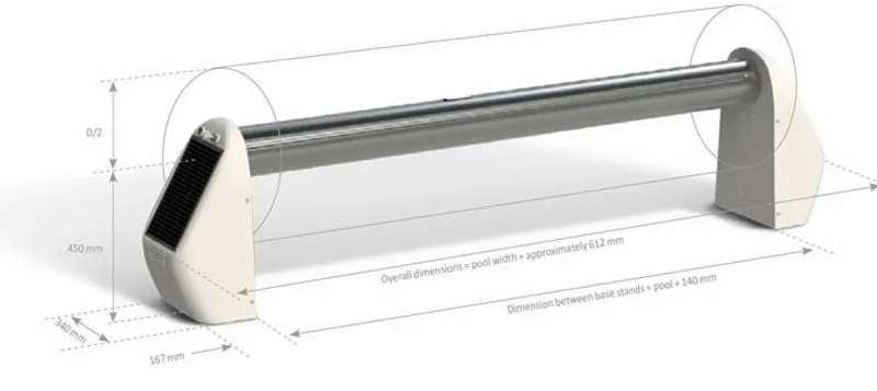 Open Solar Energy Automatisch Oprolsysteem - Tot 4 Meter - Wit 3 Open Solar Energy Automatisch Oprolsysteem - Tot 4 Meter - Wit - Afbeelding 3