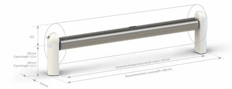 Open Classic Automatisch Oprolsysteem - Tot 7 Meter - Wit 2 Open Classic Automatisch Oprolsysteem - Tot 7 Meter - Wit - Afbeelding 2