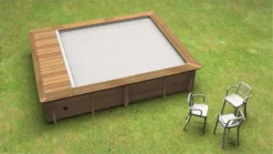 BWT Compact Stadszwembad - 4.20 X 3.50 X 1.33 M - Met Filterpomp 10 BWT Compact Stadszwembad - 4.20 X 3.50 X 1.33 M - Met Filterpomp -Kokido Verkoopwinkel piscine urbaine carre ambiance 2019 3 resultaat 1