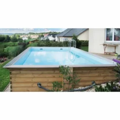 Gardipool Quartoo 3.50 X 3.50 X 1.33 M Houten Zwembad -Kokido Verkoopwinkel quartoo1 1