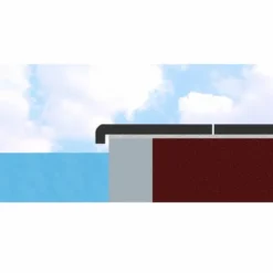 Randtegel Bluestone Gezoet - Hoek 90° -Kokido Verkoopwinkel randtegel model3