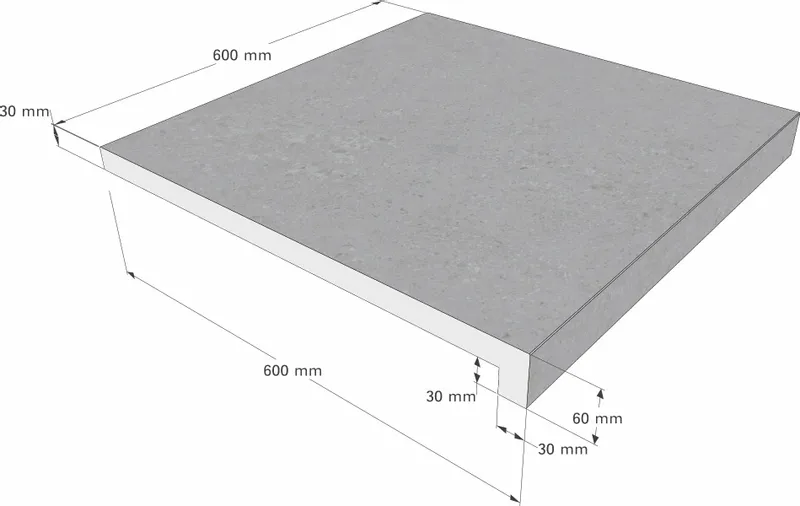 Scandi Roc Sydney Randtegel - Mountain Grey 3 Scandi Roc Sydney Randtegel - Mountain Grey - Afbeelding 3