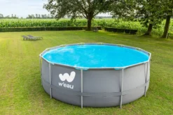 W'eau Steel Frame Zwembad - 427 X 122 Cm - Met Filterpomp En Accessoires -Kokido Verkoopwinkel w eau zwembad noppenfolie